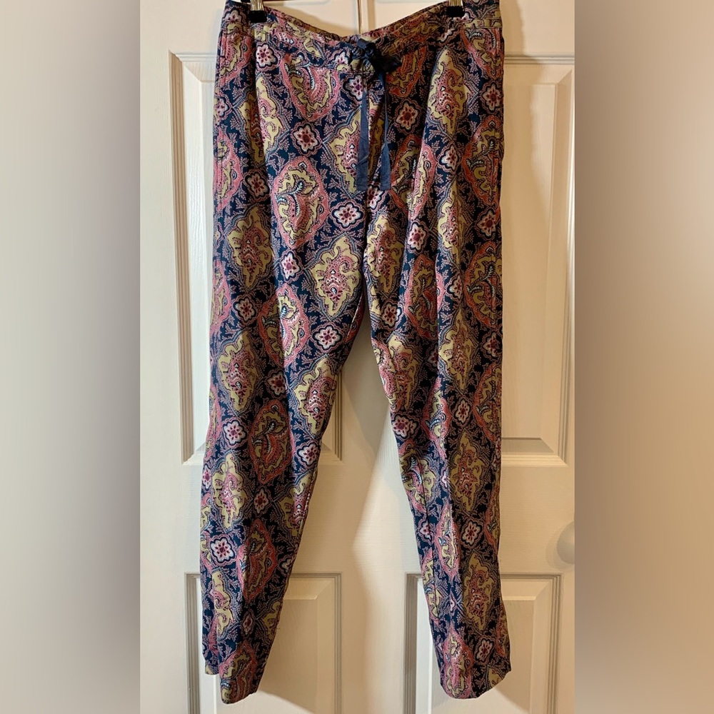 Sundance Blue and Pink Patterned Women's Joggers